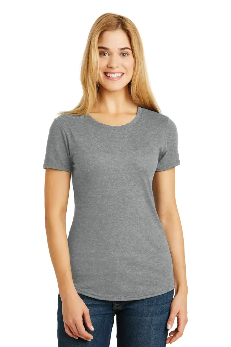 Gildan® Ladies Tri-Blend Tee. 6750L - additional view 1