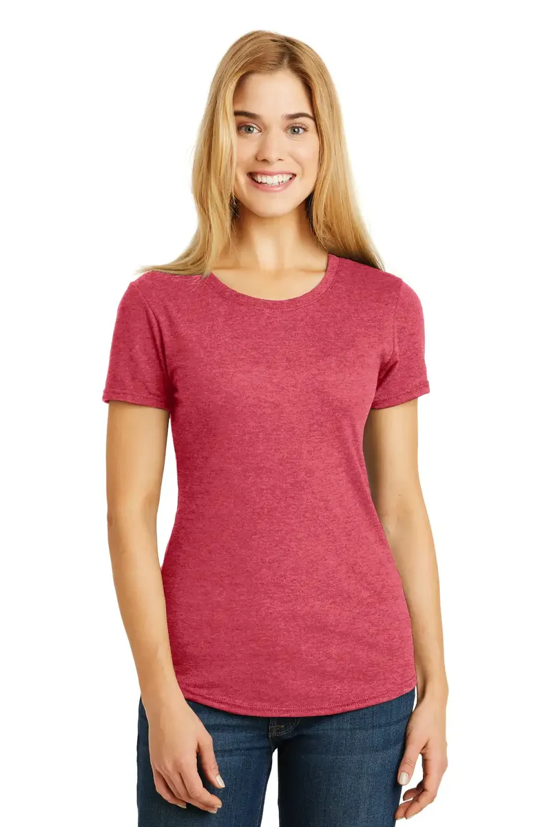 Gildan® Ladies Tri-Blend Tee. 6750L - additional view 2