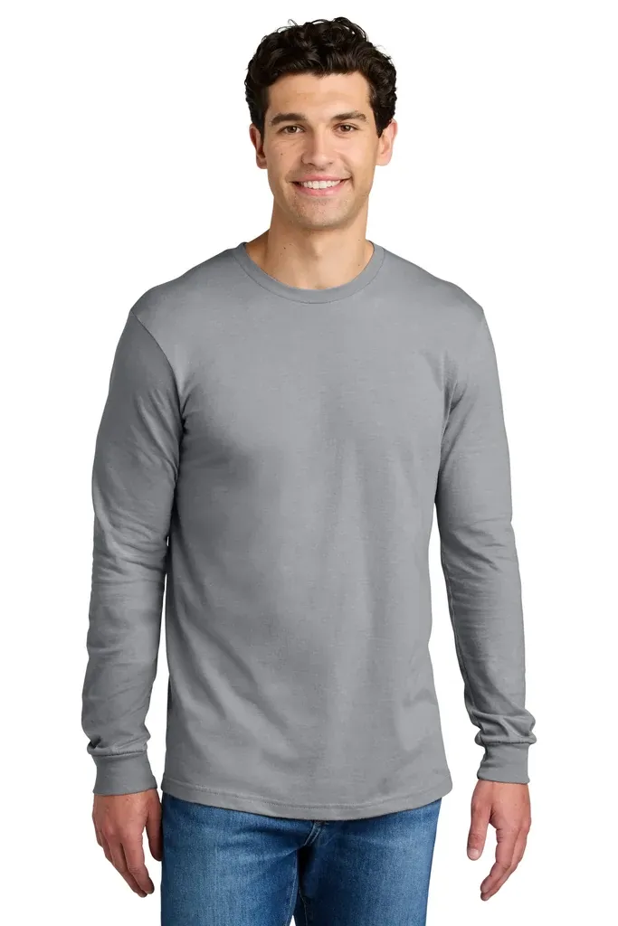 Gildan® Softstyle® CVC Long Sleeve Tee 64440CVC - additional view 4