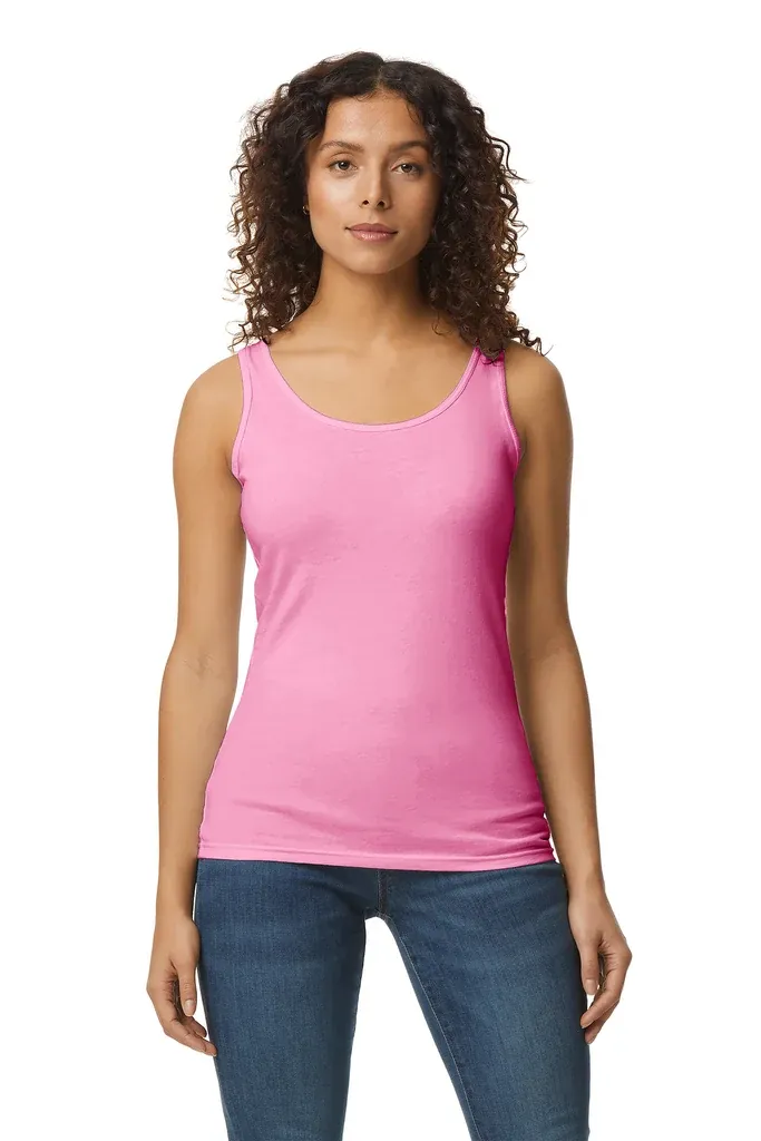 Gildan Softstyle® Junior Fit Tank Top. 64200L - additional view 4