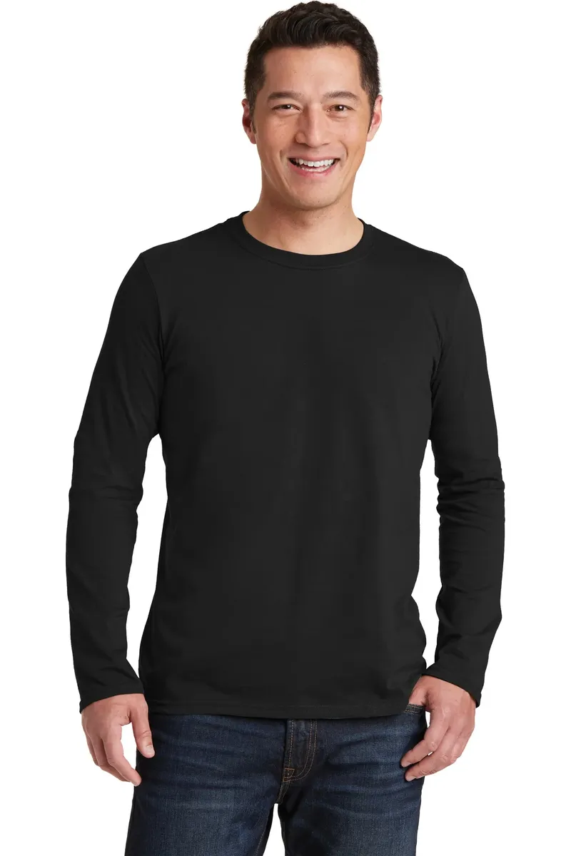 Gildan Softstyle® Long Sleeve T-Shirt. 64400 - additional view 6