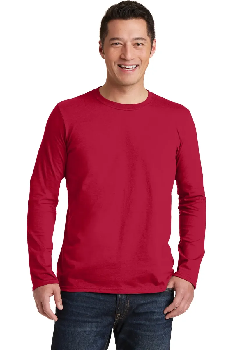 Gildan Softstyle® Long Sleeve T-Shirt. 64400 - additional view 7