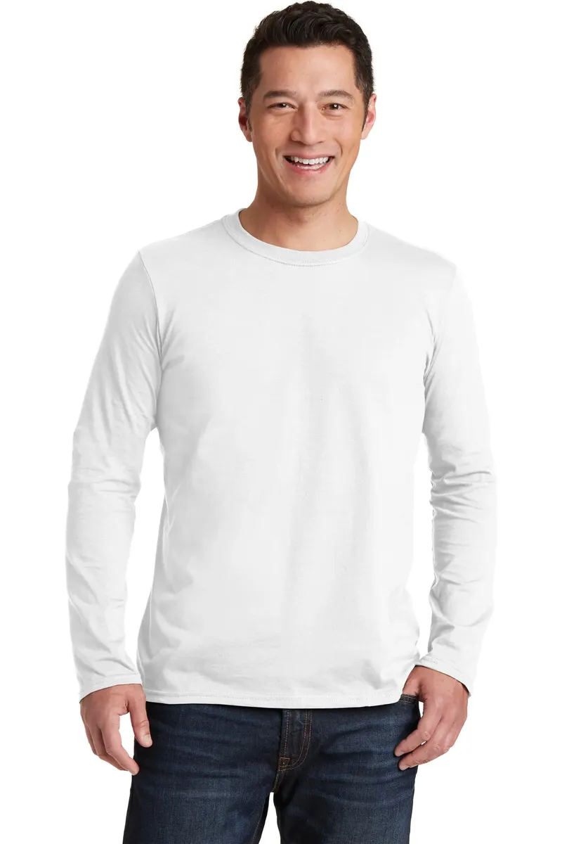 Gildan Softstyle® Long Sleeve T-Shirt. 64400 - additional view 5