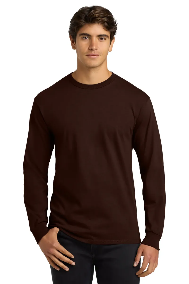 Gildan® - Ultra Cotton® 100% US Cotton Long Sleeve T-Shirt.  G2400 - additional view 23