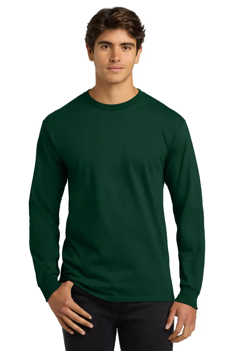 Gildan® - Ultra Cotton® 100% US Cotton Long Sleeve T-Shirt.  G2400 - additional view 20