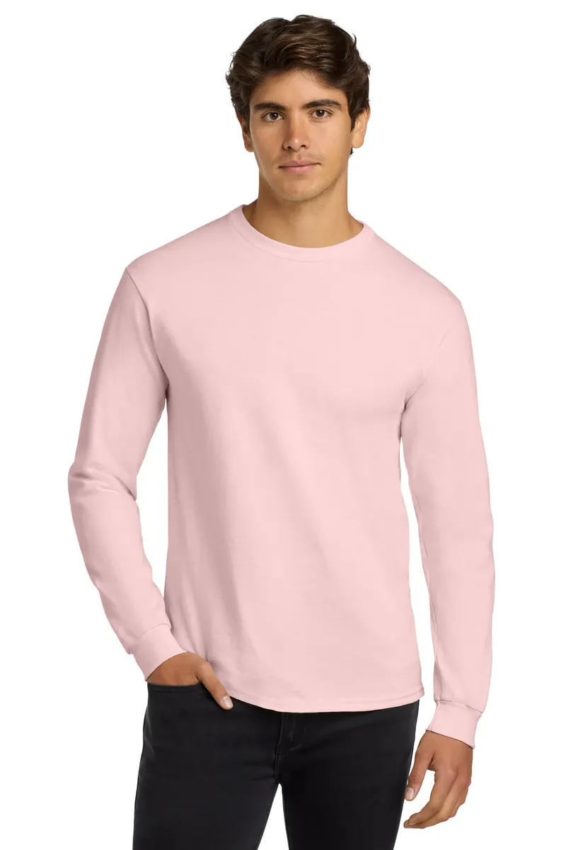 Gildan® - Ultra Cotton® 100% US Cotton Long Sleeve T-Shirt.  G2400 - additional view 5