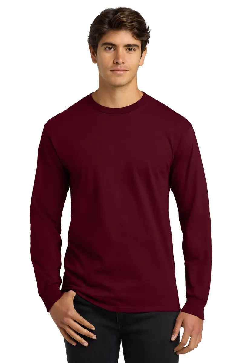 Gildan® - Ultra Cotton® 100% US Cotton Long Sleeve T-Shirt.  G2400 - additional view 14