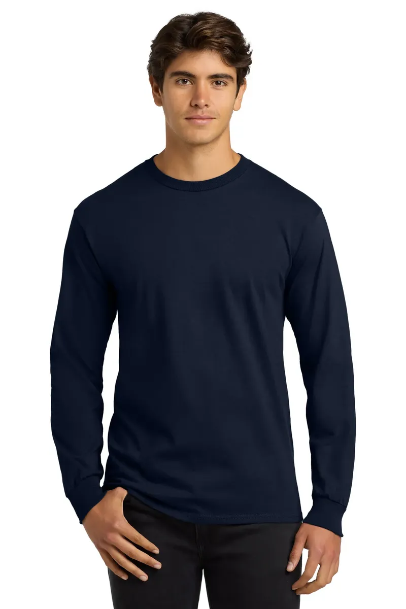 Gildan® - Ultra Cotton® 100% US Cotton Long Sleeve T-Shirt.  G2400 - additional view 2