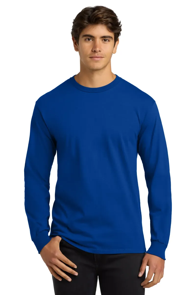 Gildan® - Ultra Cotton® 100% US Cotton Long Sleeve T-Shirt.  G2400 - additional view 25