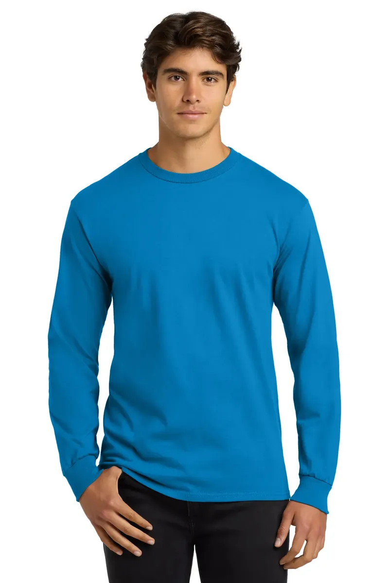 Gildan® - Ultra Cotton® 100% US Cotton Long Sleeve T-Shirt.  G2400 - additional view 18