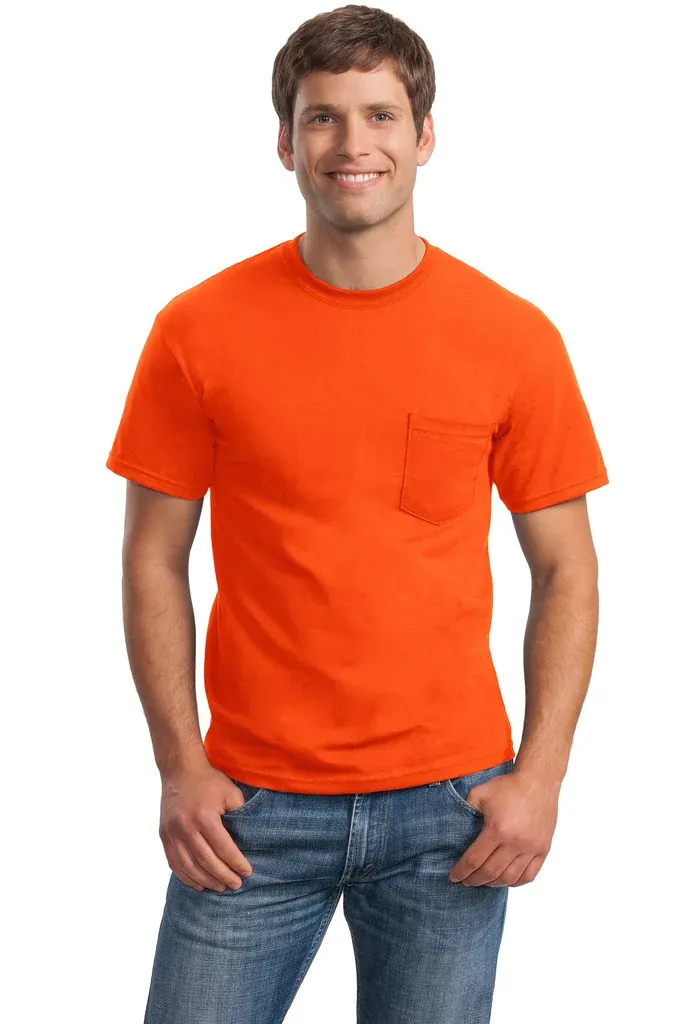 Gildan® - Ultra Cotton® 100% US Cotton T-Shirt with Pocket.  2300 - additional view 8