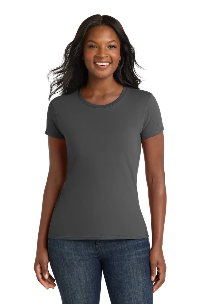 Gildan® Women's 100% Ring Spun Cotton T-Shirt. 880 - additional view 2