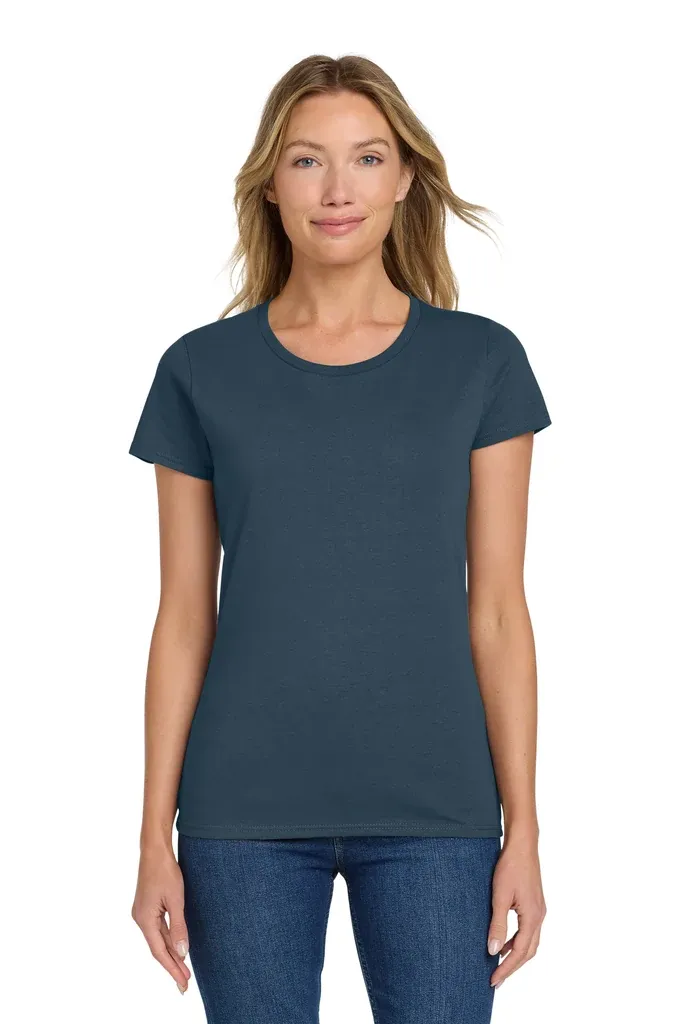Gildan® Women's Heavy Cotton 100% Cotton T-Shirt. 5000L - additional view 14