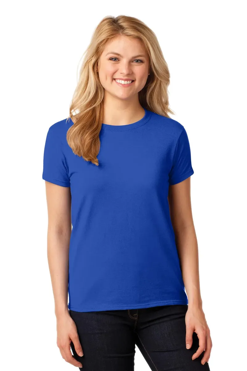 Gildan® Women's Heavy Cotton 100% Cotton T-Shirt. 5000L - additional view 3