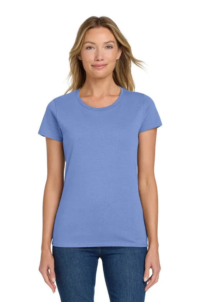 Gildan® Women's Heavy Cotton 100% Cotton T-Shirt. 5000L - additional view 6