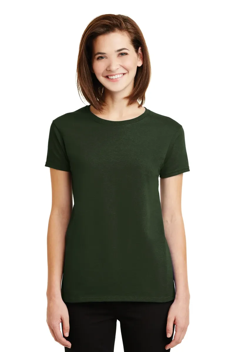 Gildan® Women's Ultra Cotton® 100% US Cotton T-Shirt. 2000L - additional view 17