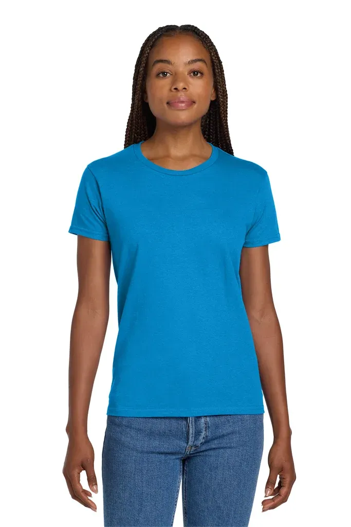 Gildan® Women's Ultra Cotton® 100% US Cotton T-Shirt. 2000L - additional view 11