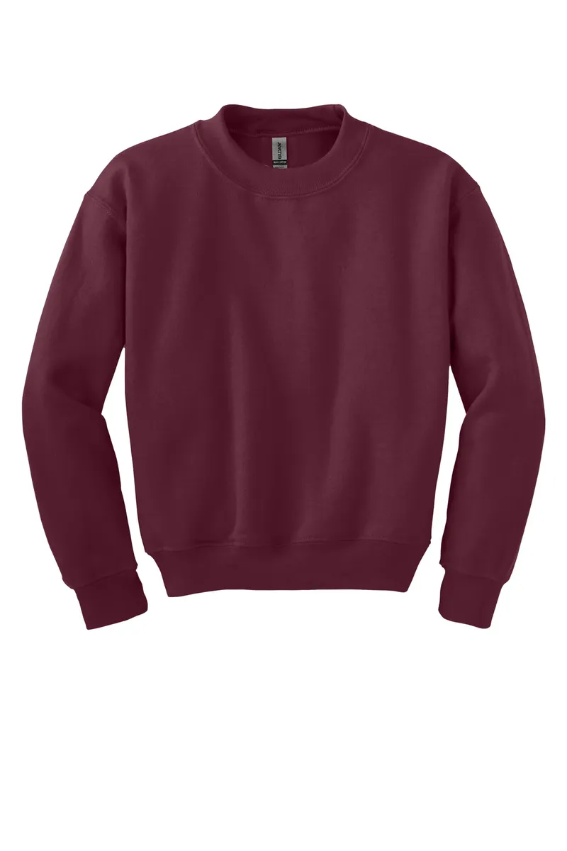 Gildan® Youth Heavy Blend Crewneck Sweatshirt.  18000B - additional view 4