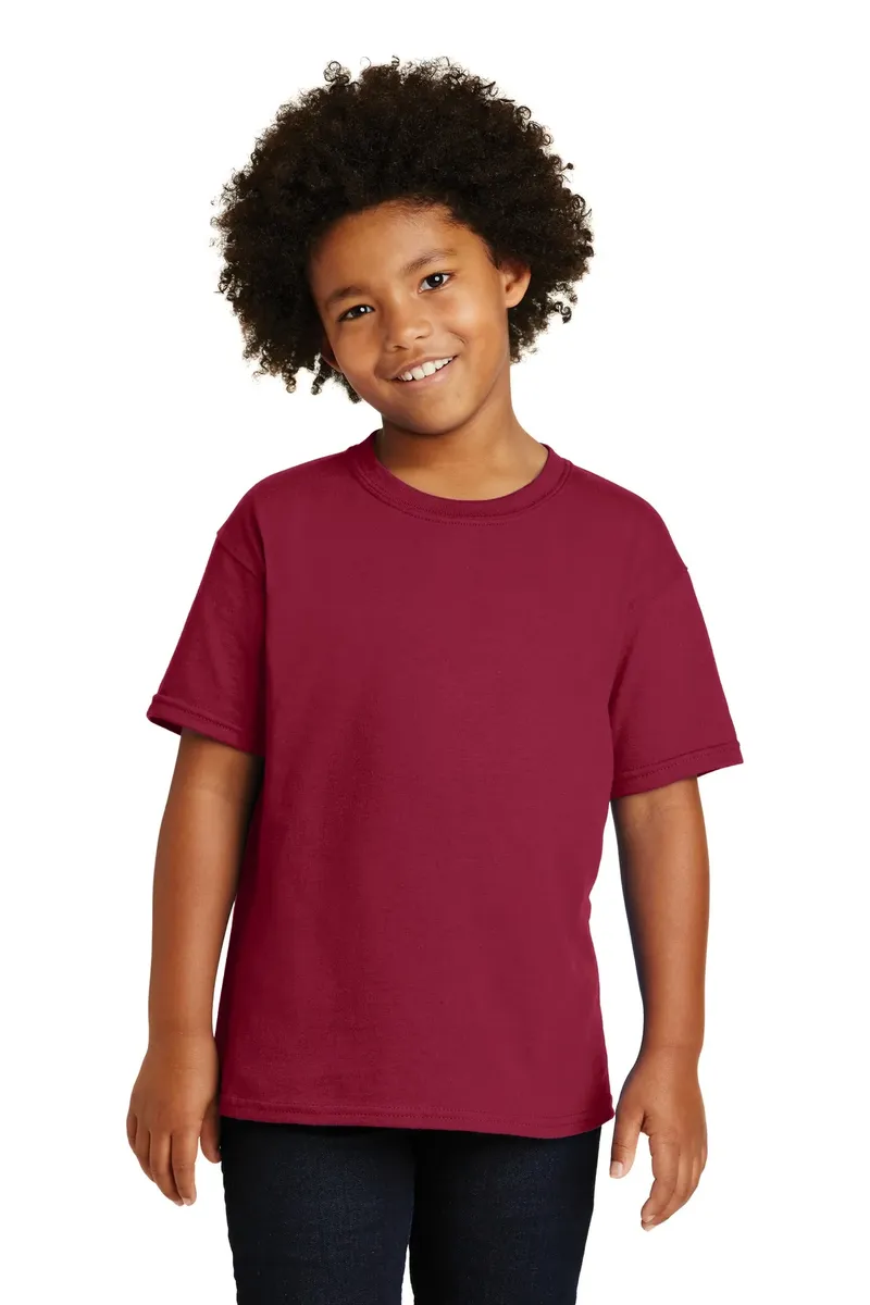 Gildan® - Youth  Heavy Cotton 100% Cotton T-Shirt.  5000B - additional view 6
