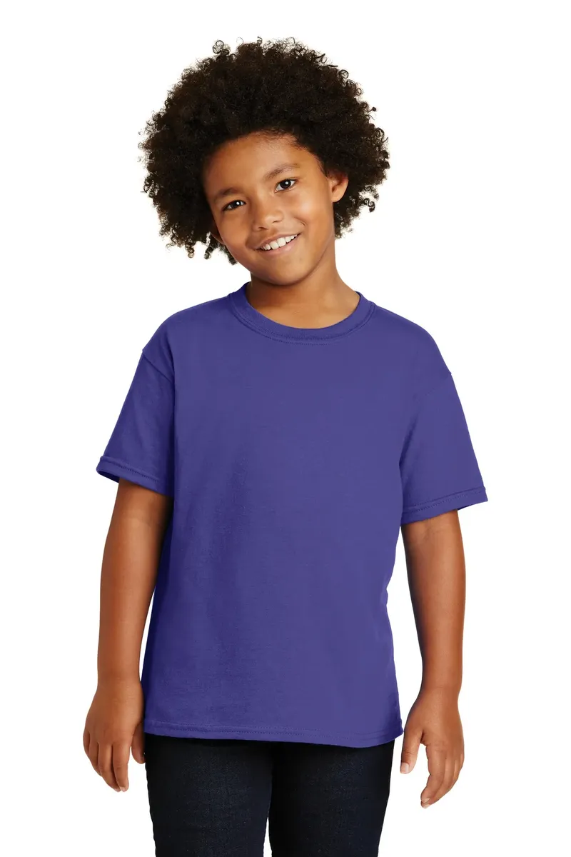 Gildan® - Youth  Heavy Cotton 100% Cotton T-Shirt.  5000B - additional view 23