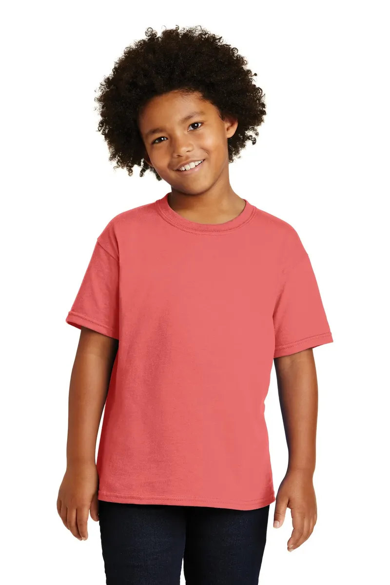 Gildan® - Youth  Heavy Cotton 100% Cotton T-Shirt.  5000B - additional view 14