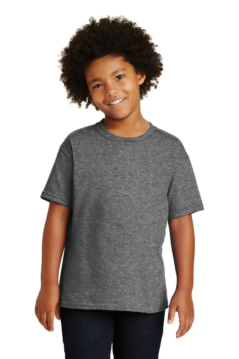 Gildan® - Youth  Heavy Cotton 100% Cotton T-Shirt.  5000B - additional view 22