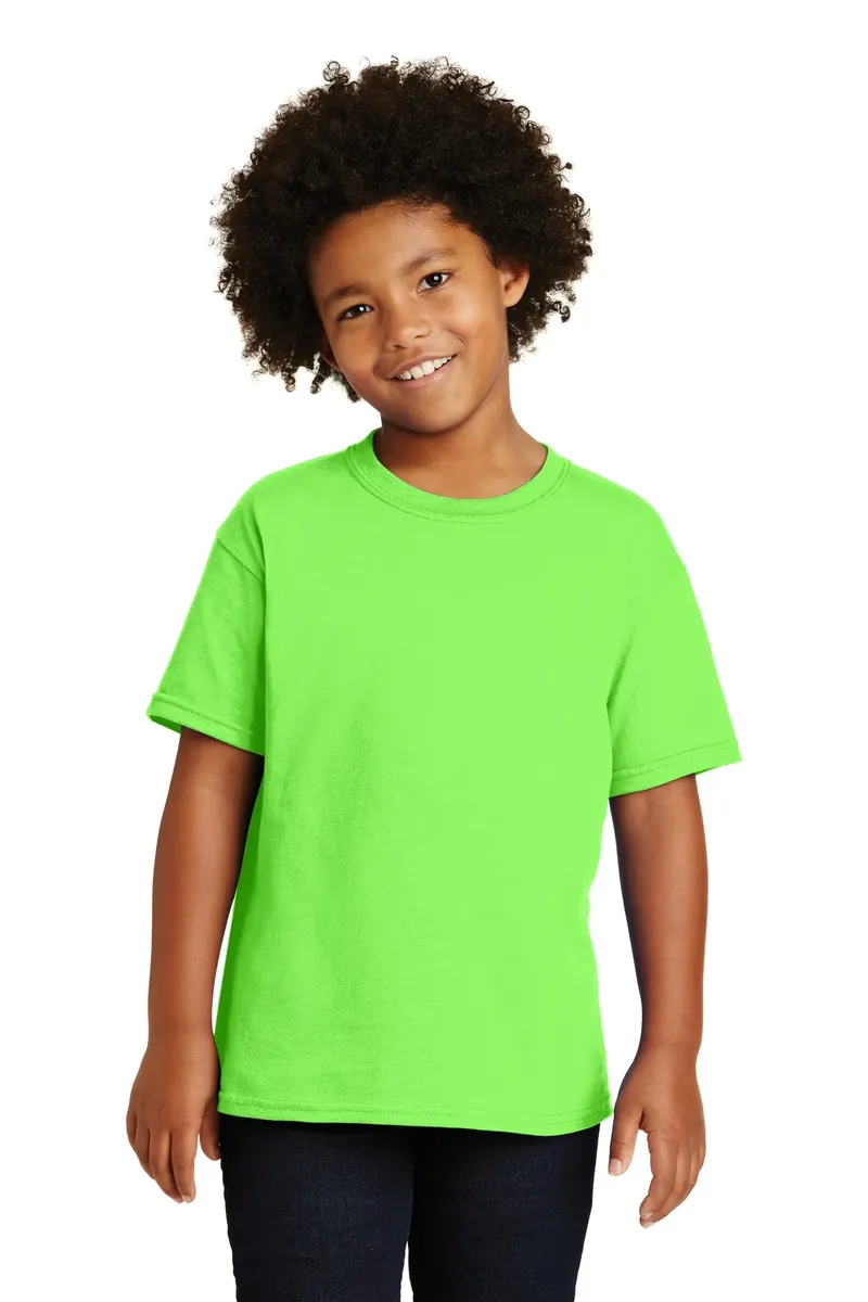Gildan® - Youth  Heavy Cotton 100% Cotton T-Shirt.  5000B - additional view 16