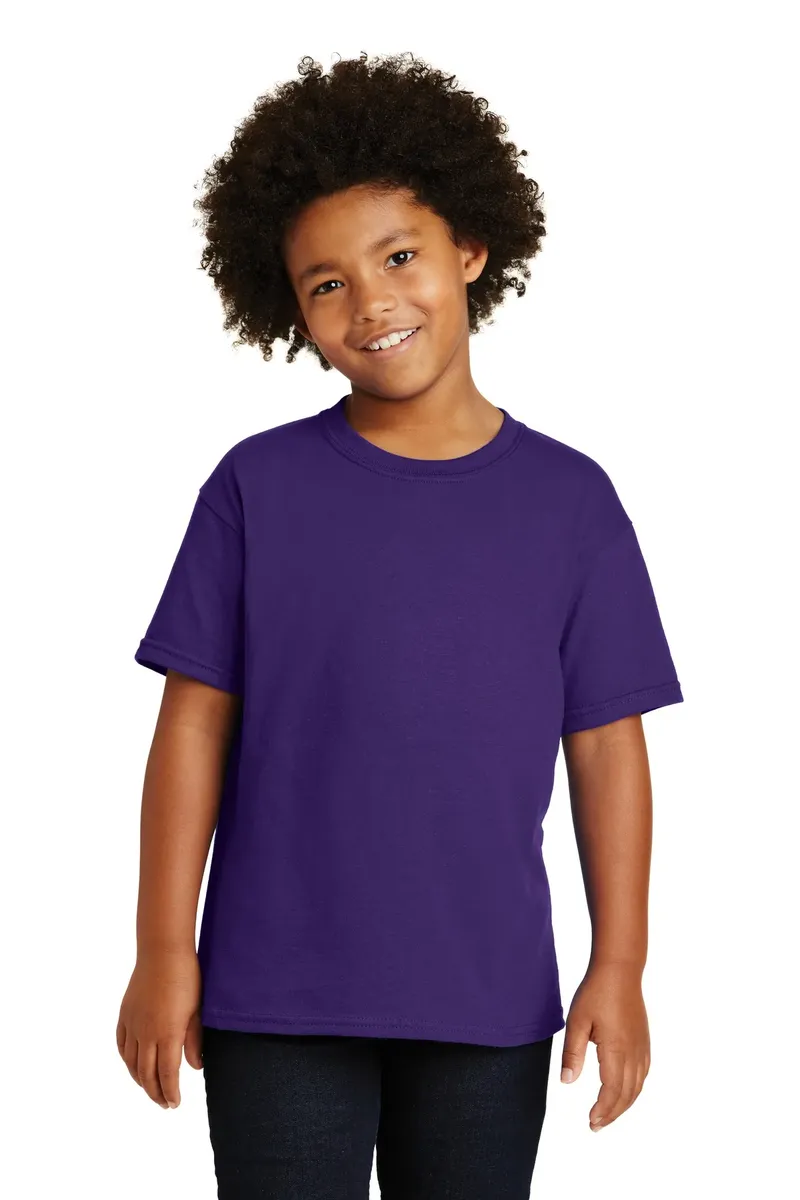 Gildan® - Youth  Heavy Cotton 100% Cotton T-Shirt.  5000B - additional view 15