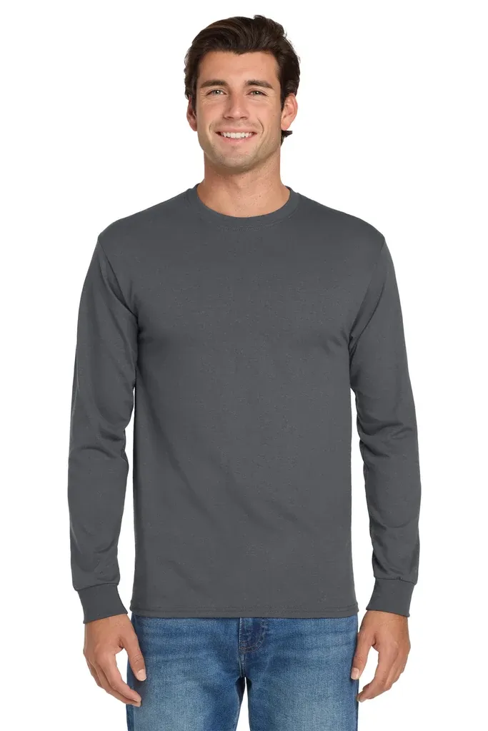 Jerzees® - Dri-Power® 50/50 Cotton/Poly Long Sleeve T-Shirt.  29LS - additional view 8