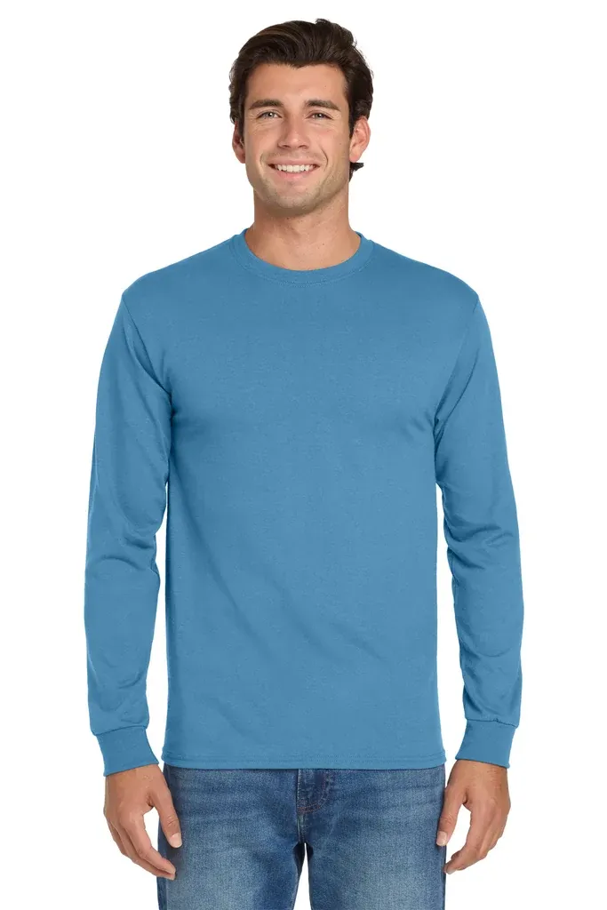 Jerzees® - Dri-Power® 50/50 Cotton/Poly Long Sleeve T-Shirt.  29LS - additional view 22