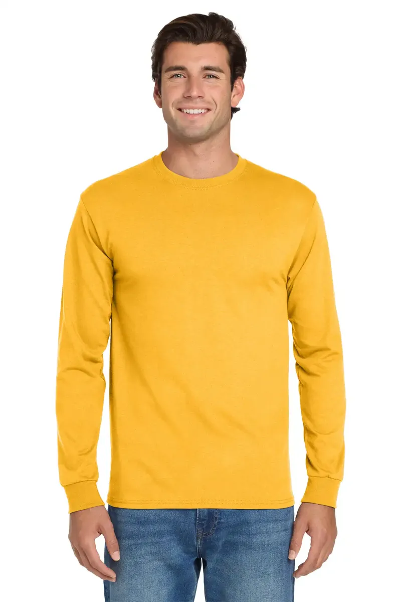 Jerzees® - Dri-Power® 50/50 Cotton/Poly Long Sleeve T-Shirt.  29LS - additional view 2
