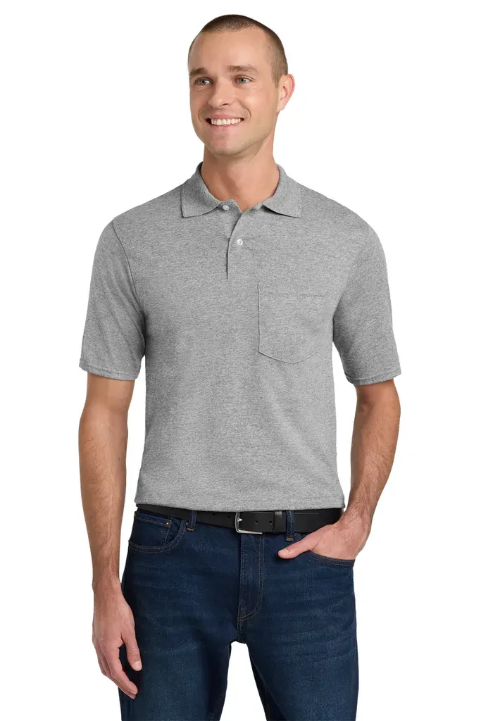 Jerzees® Dri-Power® Pocket Sport Shirt. 436MP - additional view 5
