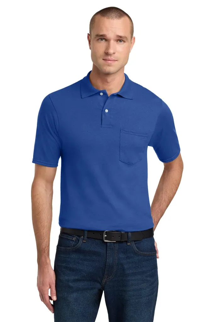 Jerzees® Dri-Power® Pocket Sport Shirt. 436MP - additional view 4