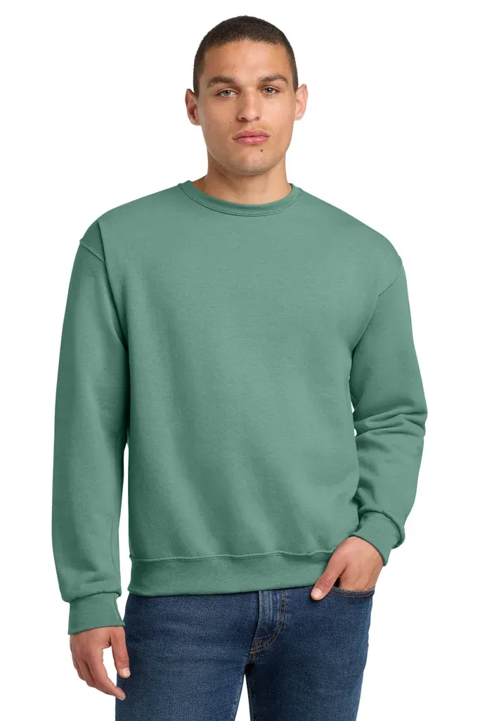 Jerzees® - NuBlend® Crewneck Sweatshirt.  562M - additional view 4