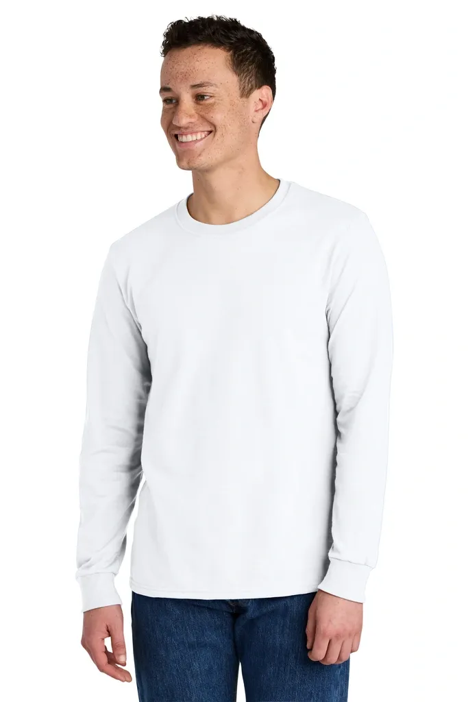Jerzees® Premium Blend Ring Spun Long Sleeve T-Shirt 560LS - additional view 7