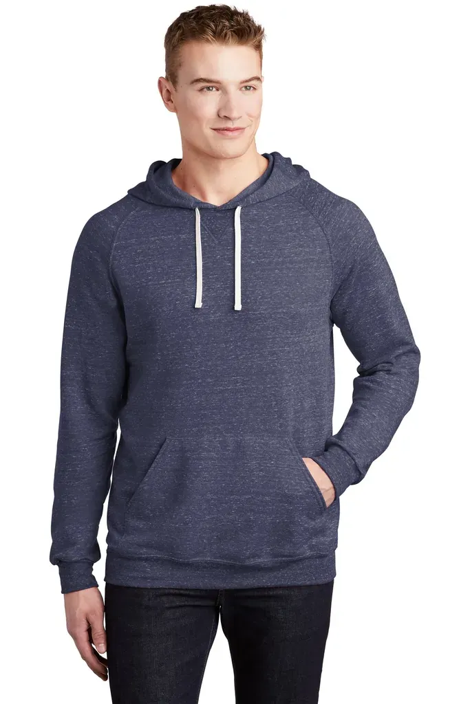 Jerzees ® Snow Heather French Terry Raglan Hoodie 90M - additional view 6