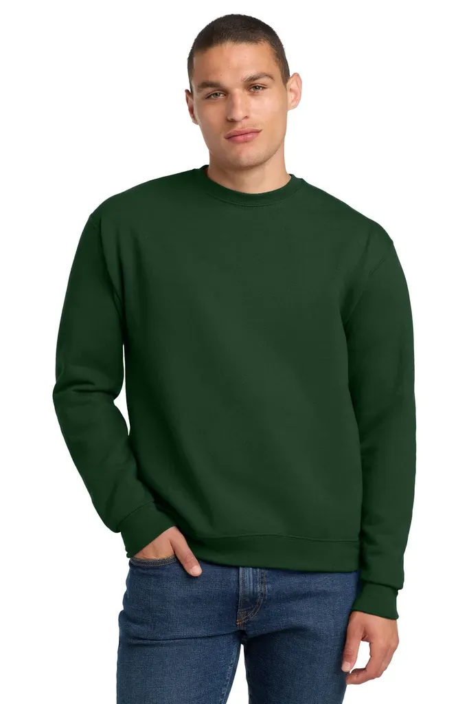 Jerzees® Super Sweats® NuBlend® - Crewneck Sweatshirt.  4662M - additional view 6