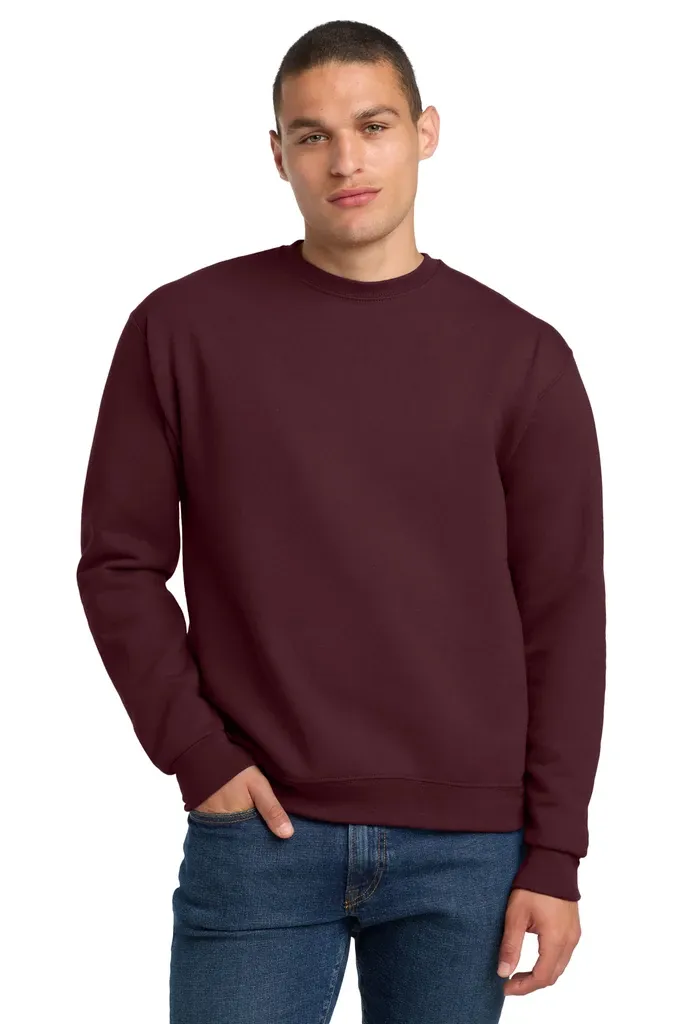 Jerzees® Super Sweats® NuBlend® - Crewneck Sweatshirt.  4662M - additional view 4