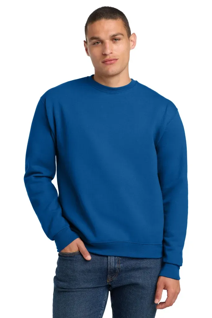 Jerzees® Super Sweats® NuBlend® - Crewneck Sweatshirt.  4662M - additional view 7
