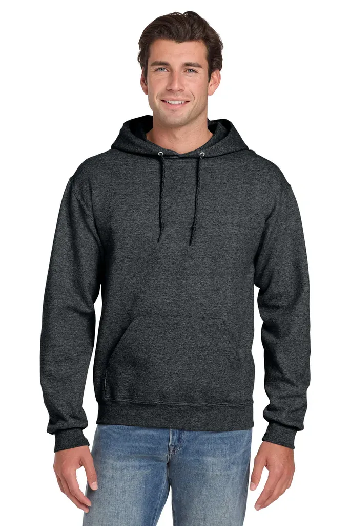 Jerzees® Super Sweats® NuBlend® - Pullover Hooded Sweatshirt.  4997M - additional view 2