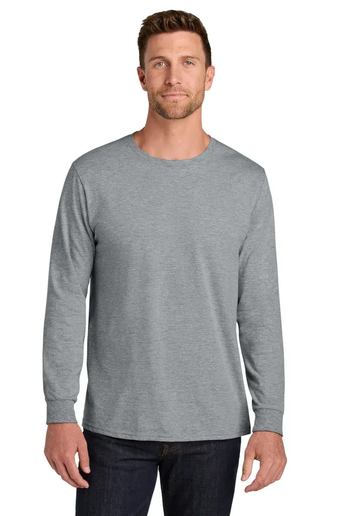 Jerzees Ultimate Unisex Ring Spun Long Sleeve T-Shirt IC46L - additional view 4