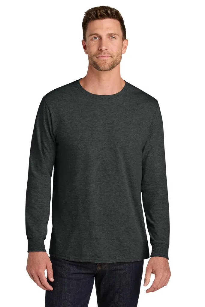 Jerzees Ultimate Unisex Ring Spun Long Sleeve T-Shirt IC46L - additional view 6