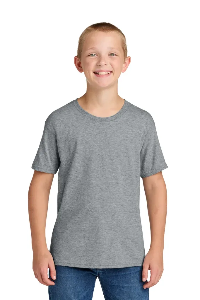 Jerzees Ultimate Youth Ring Spun T-Shirt IC46B - additional view 1