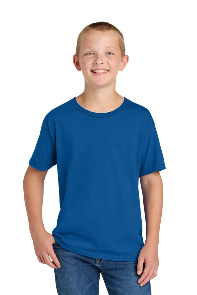 Jerzees Ultimate Youth Ring Spun T-Shirt IC46B - additional view 5