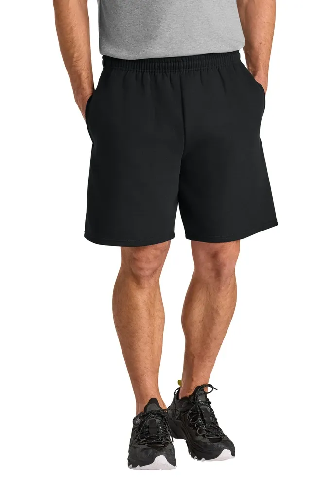 Jerzees® Unisex NuBlend® Pocketed Sweat Short 978MP - additional view 2