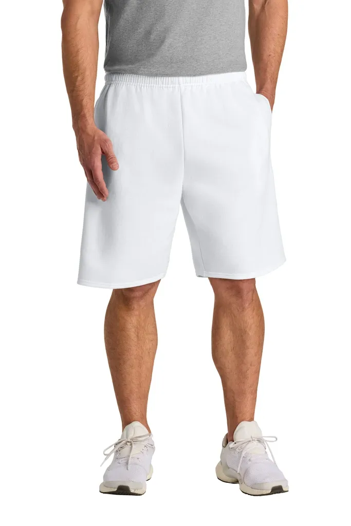 Jerzees® Unisex NuBlend® Pocketed Sweat Short 978MP - additional view 1