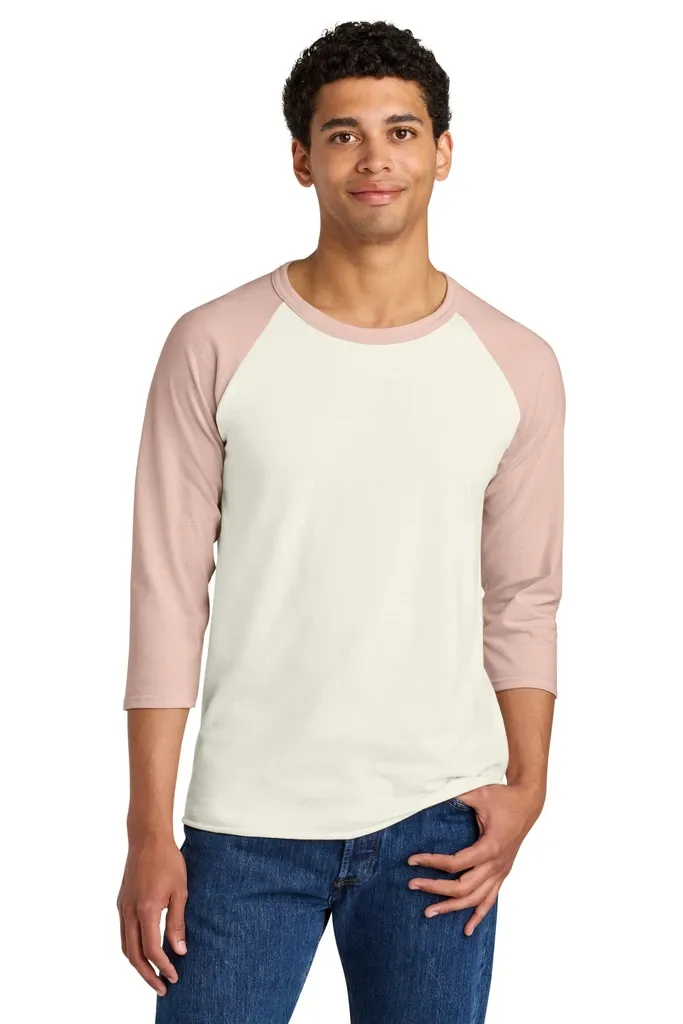 Jerzees® Unisex Premium Blend Combed Ring Spun 3/4-Sleeve Raglan 560R - additional view 3