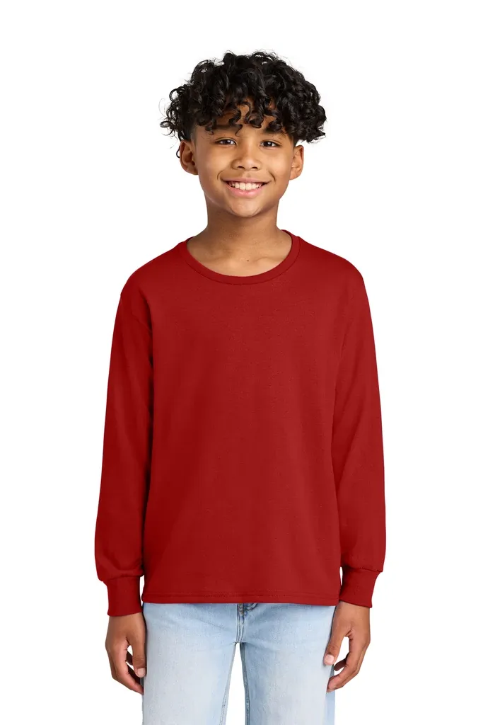 Jerzees® Youth Dri-Power® 50/50 Cotton/Poly Long Sleeve 29BL - additional view 8