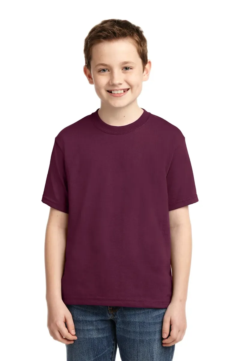 Jerzees® - Youth Dri-Power® 50/50 Cotton/Poly T-Shirt.  29B - additional view 4