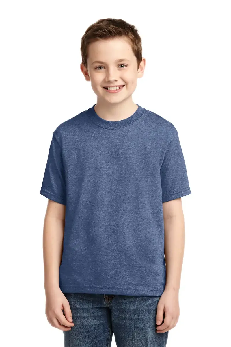 Jerzees® - Youth Dri-Power® 50/50 Cotton/Poly T-Shirt.  29B - additional view 14